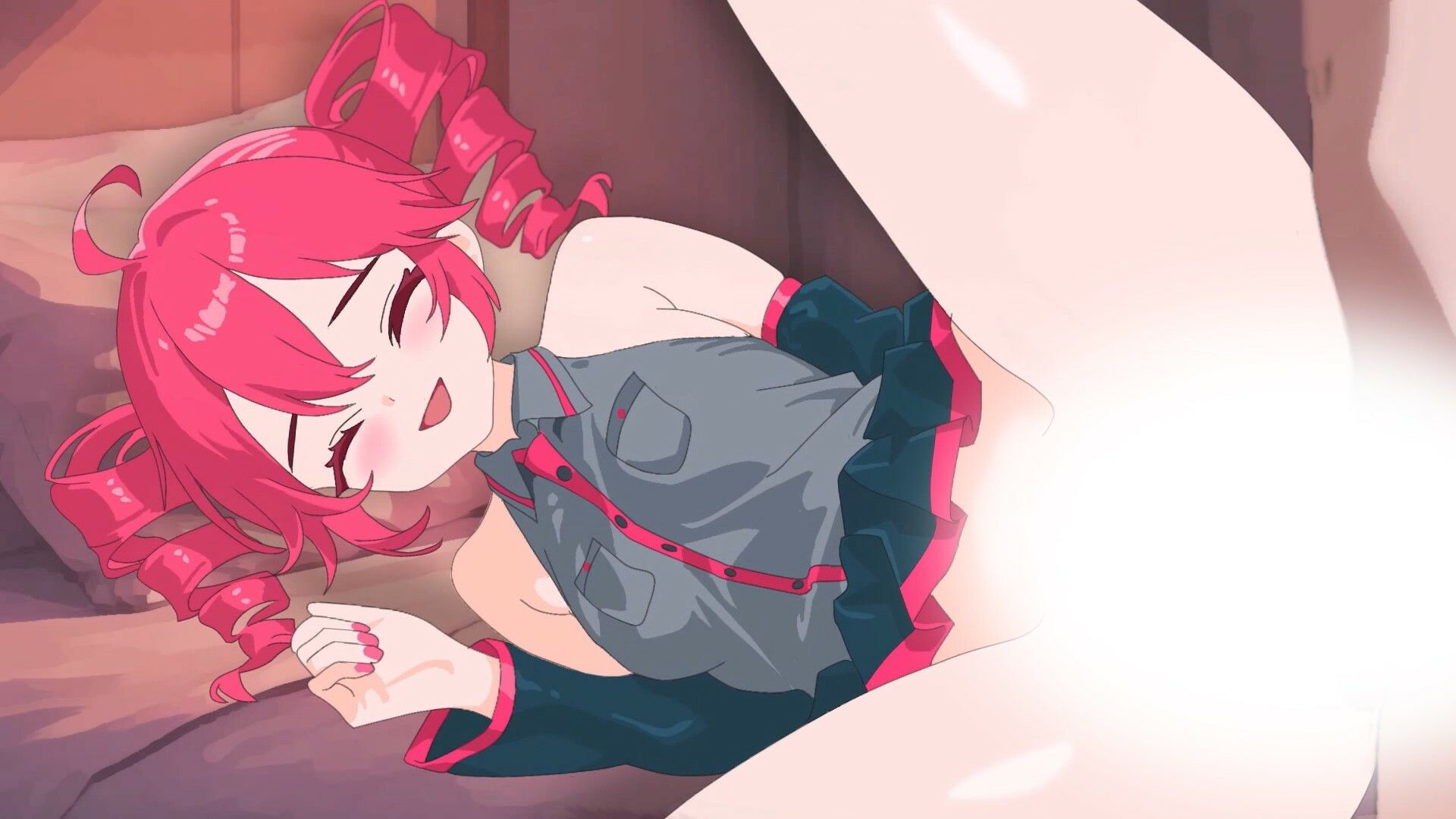 【Live2Dアニメ】重○テトとイチャラブエッチアニメー着せて脱がせて膣内射精セックスー - サンプル画像 3