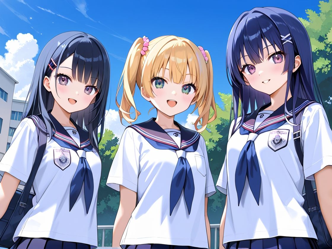 学校一可愛い女子校生がメス堕ちしていてハメたった - サンプル画像 1