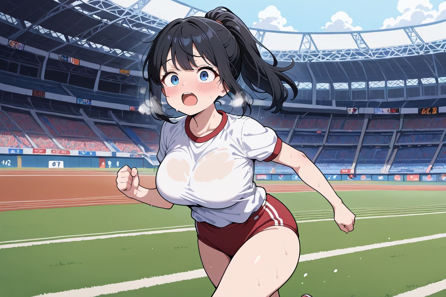 18禁運動会参加してみた - サンプル画像 1