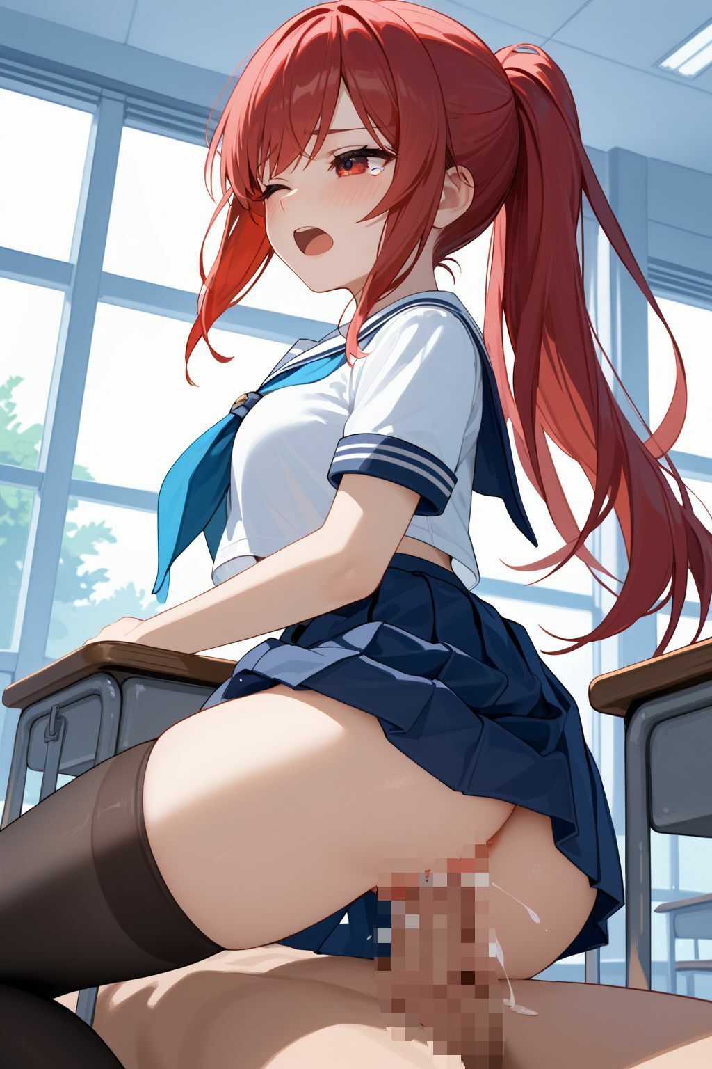 初めてできた彼女との学校生活がエロ過ぎた件3 - サンプル画像 7