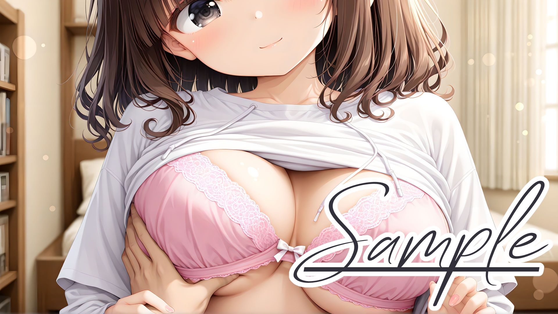 おっぱいを揉むだけのCG集 - サンプル画像 2