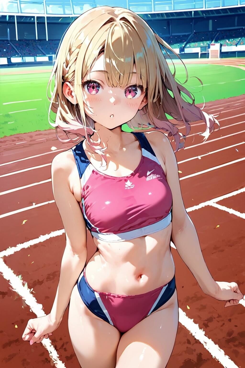 はじめてのエッチごっこ  美少女×陸上部員 - サンプル画像 1