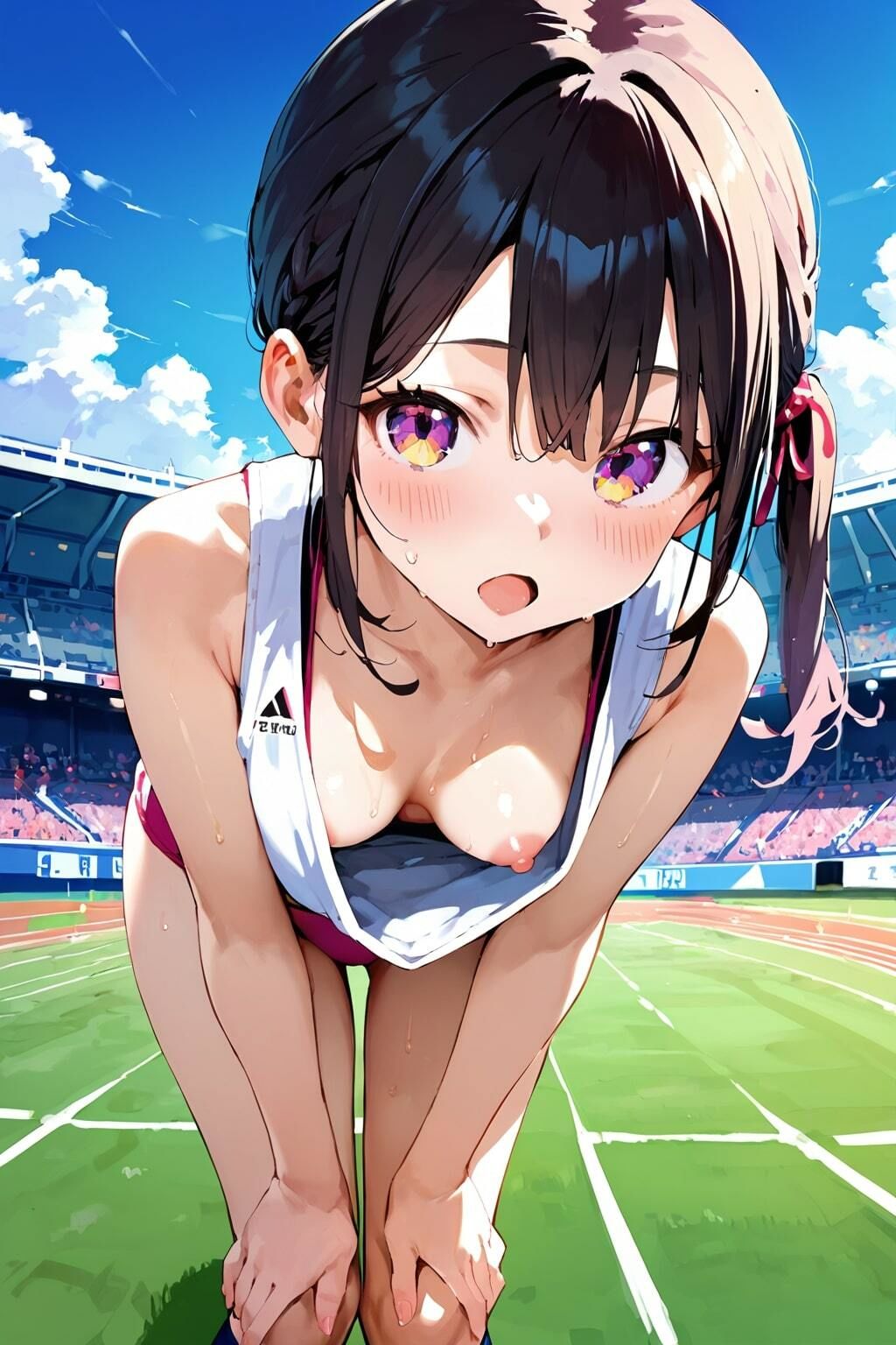 はじめてのエッチごっこ  美少女×陸上部員 - サンプル画像 4