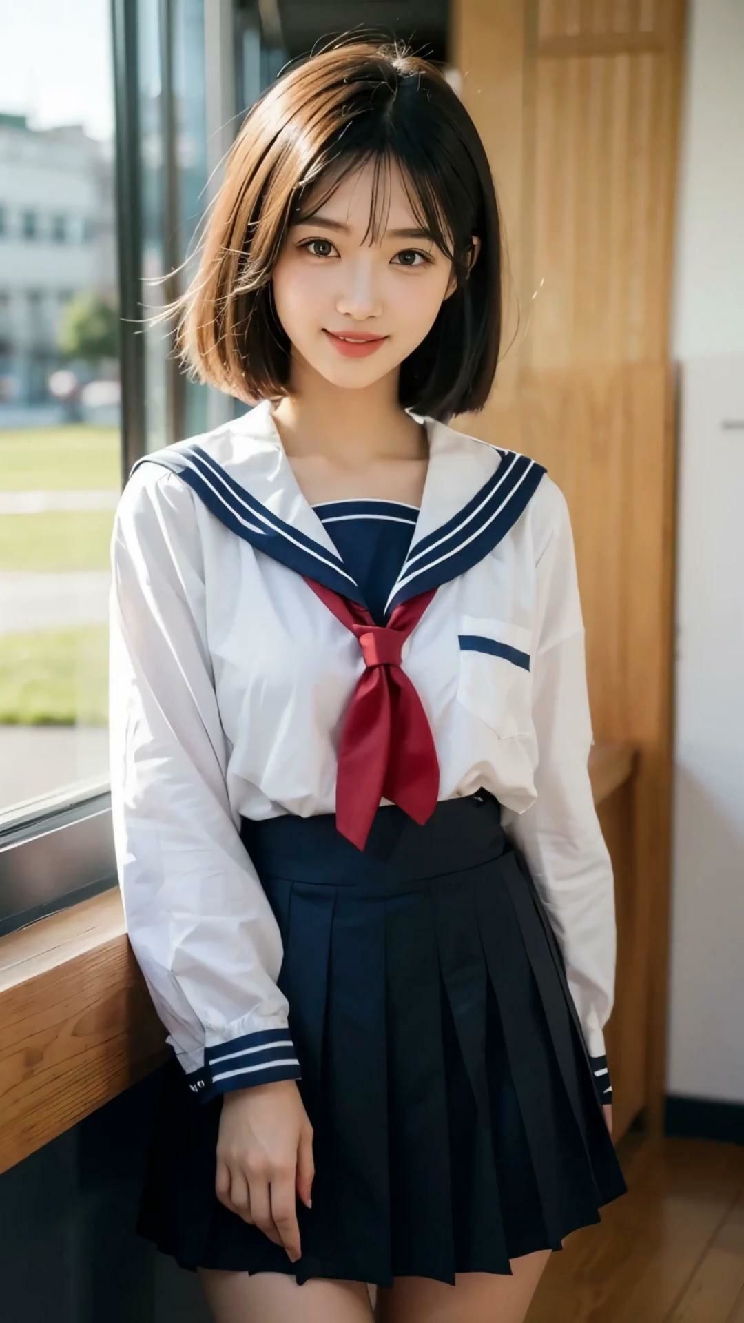 実写系女子校生のトップレスダンス動画9 - サンプル画像 1