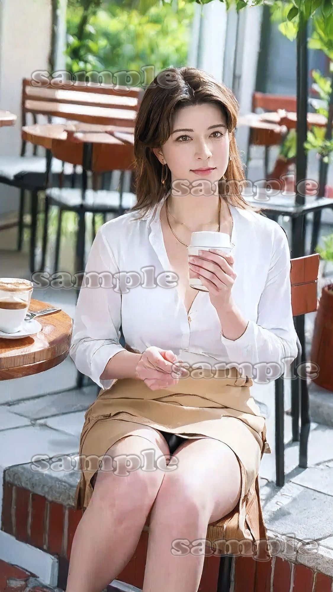 【AIグラビア】川崎 友美 - サンプル画像 4