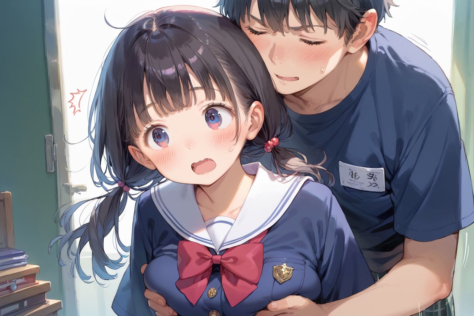 巨乳妹調教 - サンプル画像 1