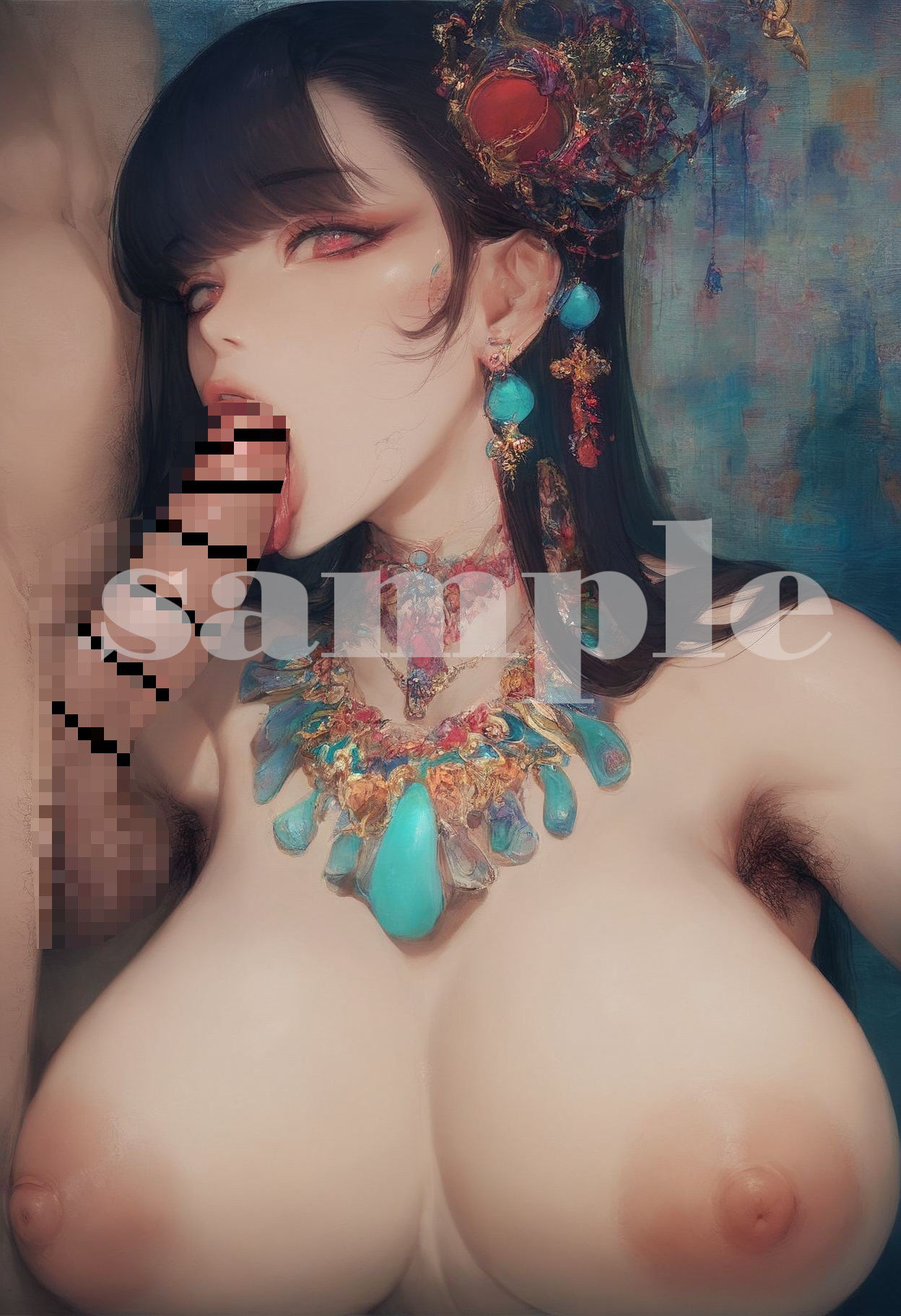 幻想性交美女画伝 - サンプル画像 4