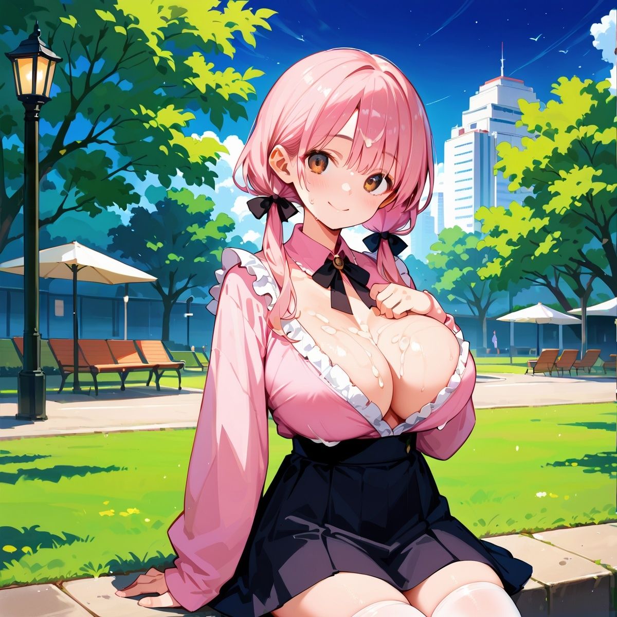 地雷ガールとおそとでH！〜厳選208枚収録〜Vol.4 - サンプル画像 1