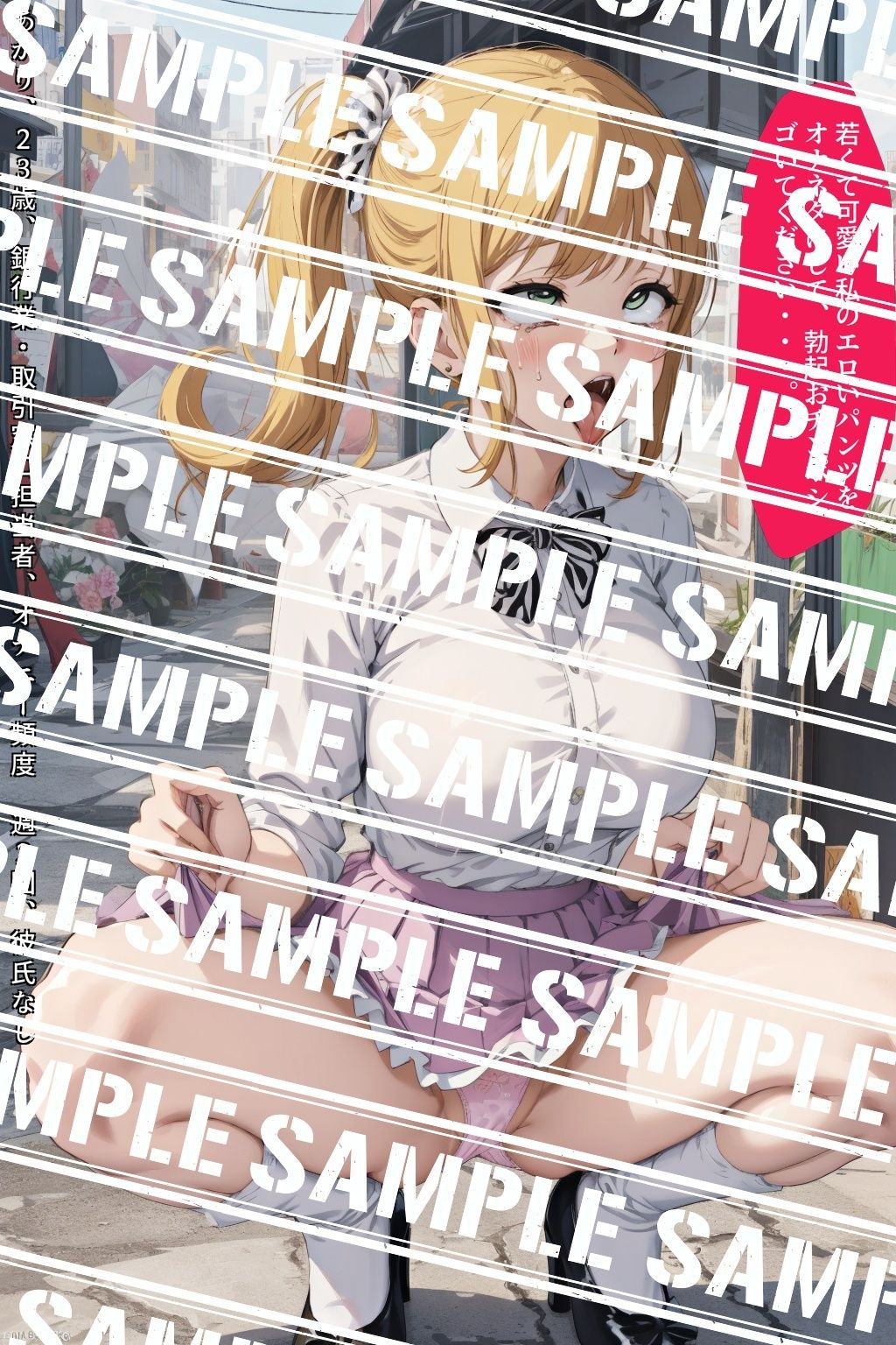 小型バイブをおマ●コの中に入れてアヘ顔露出する変態女_vol.3（最終巻） - サンプル画像 3