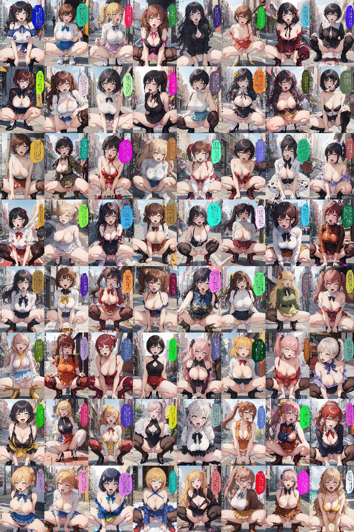 小型バイブをおマ●コの中に入れてアヘ顔露出する変態女_vol.3（最終巻） - サンプル画像 9