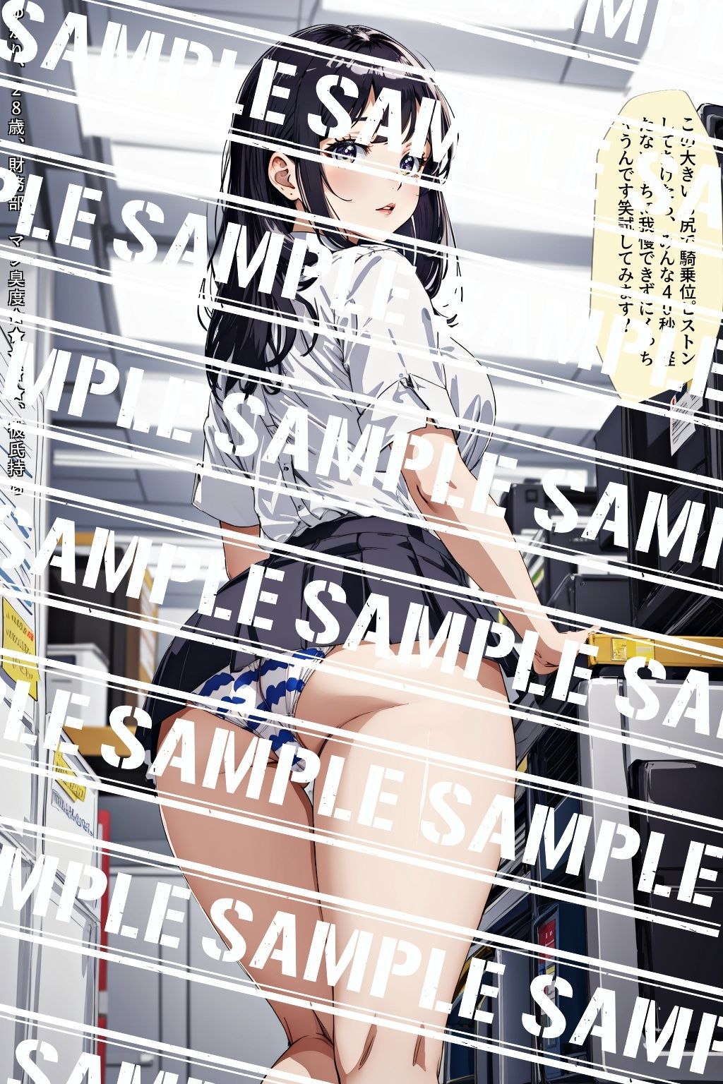 デカ尻OLのパンティ事情、知りたくない？ Vol.2 - サンプル画像 5