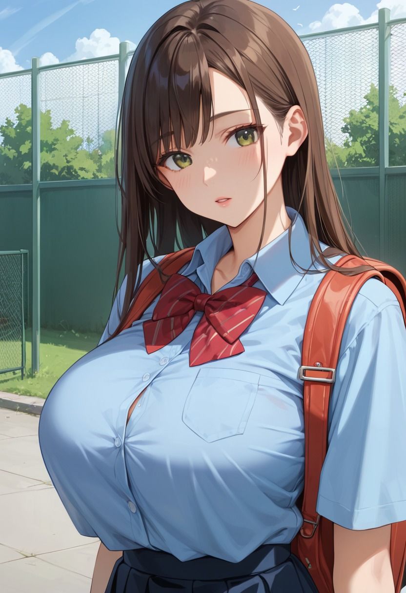 巨乳の清楚女子校生が俺専用オナホ - サンプル画像 8