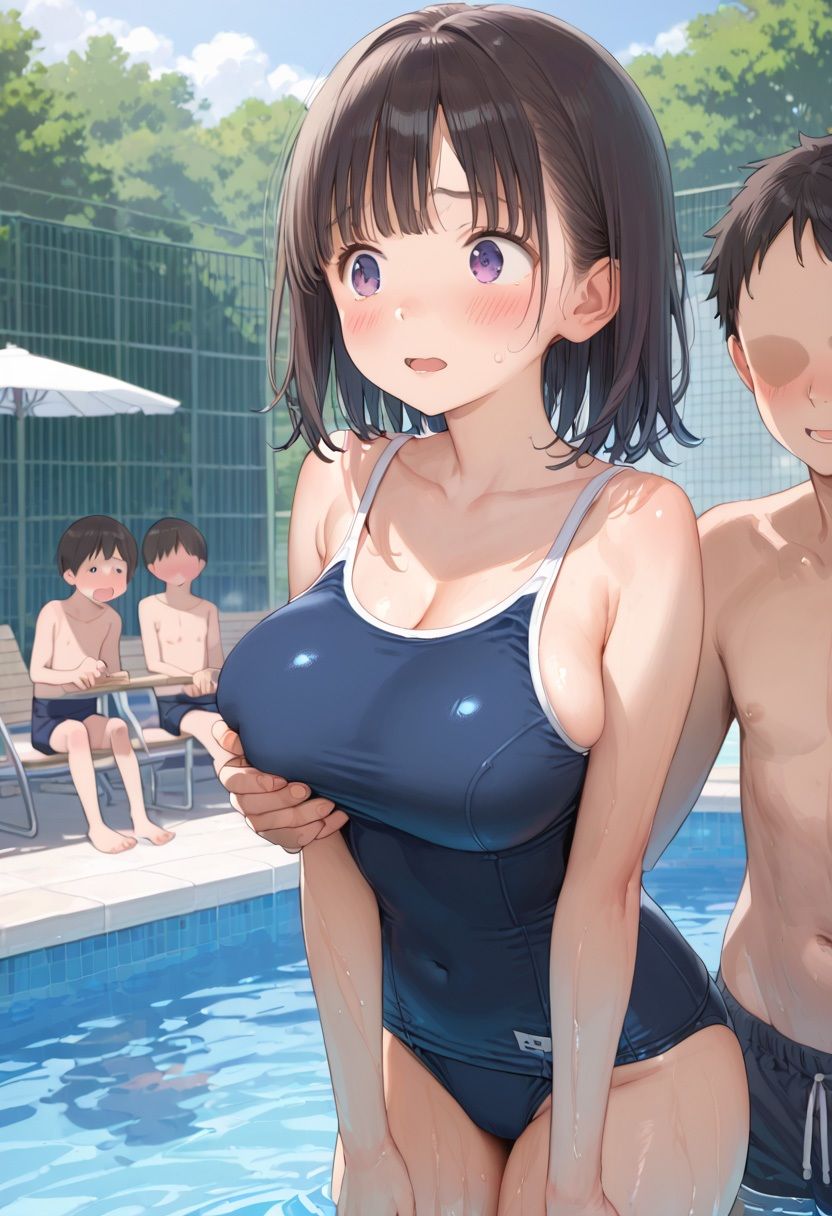 同級生を中出しレ〇プ - サンプル画像 2