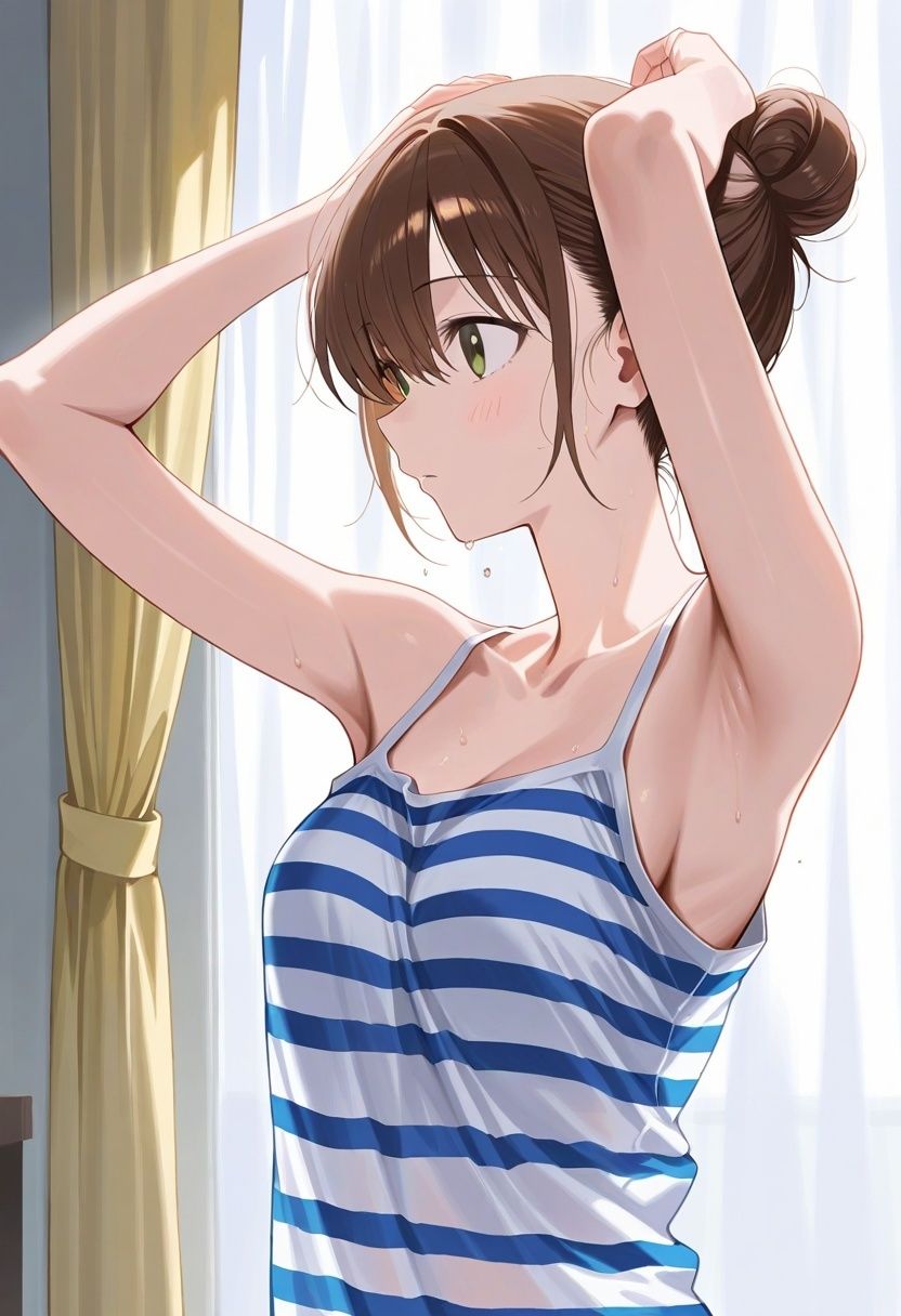 幼なじみの夏服チラリズムに理性を失った僕は…とうとうヤッてしまった - サンプル画像 10