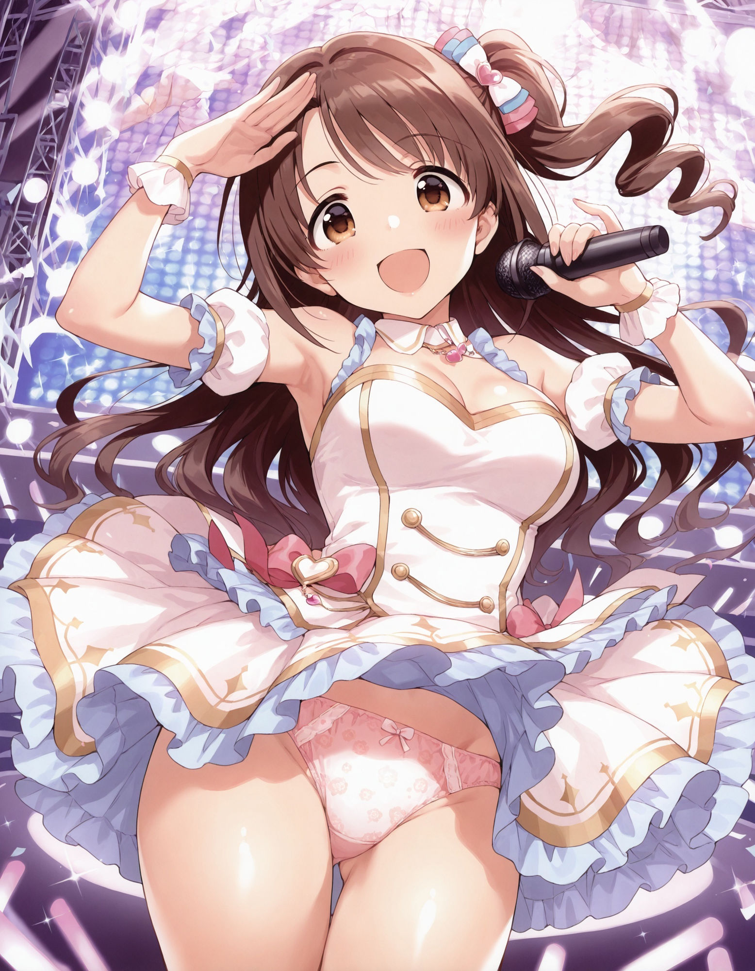 島〇卯月のパンチラ〜アイドル衣装編〜 - サンプル画像 4