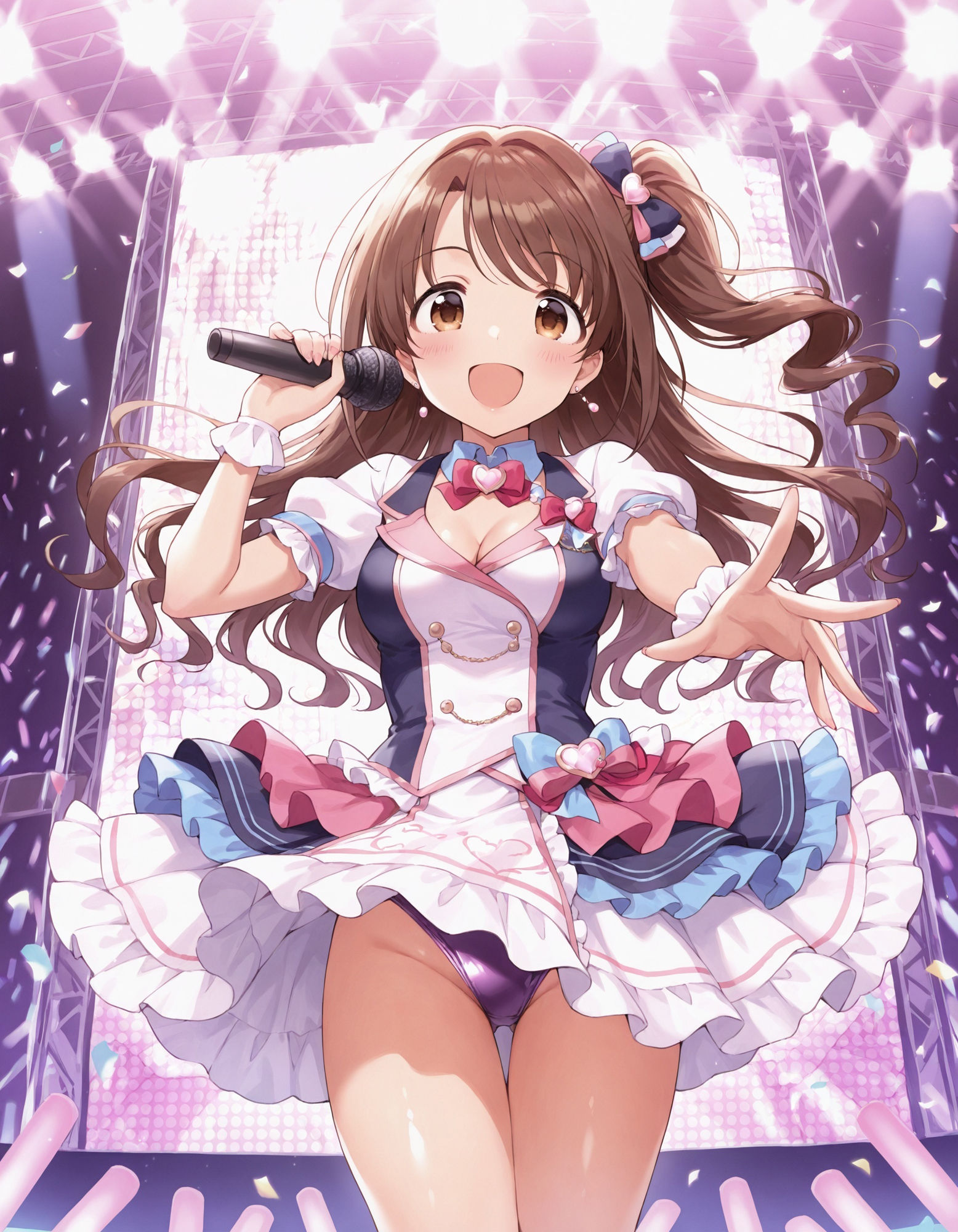 島〇卯月のパンチラ〜アイドル衣装編〜 - サンプル画像 5