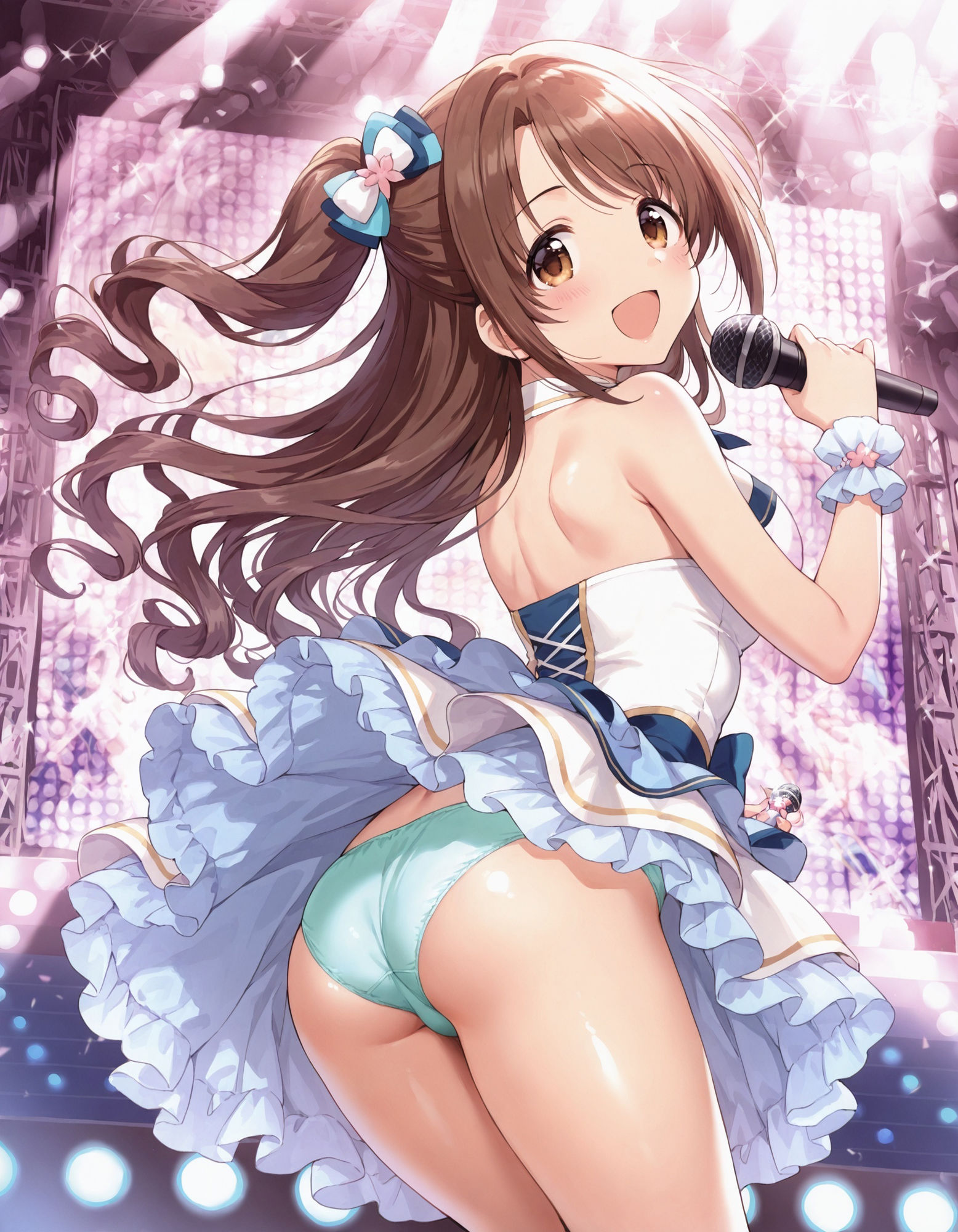 島〇卯月のパンチラ〜アイドル衣装編〜 - サンプル画像 7