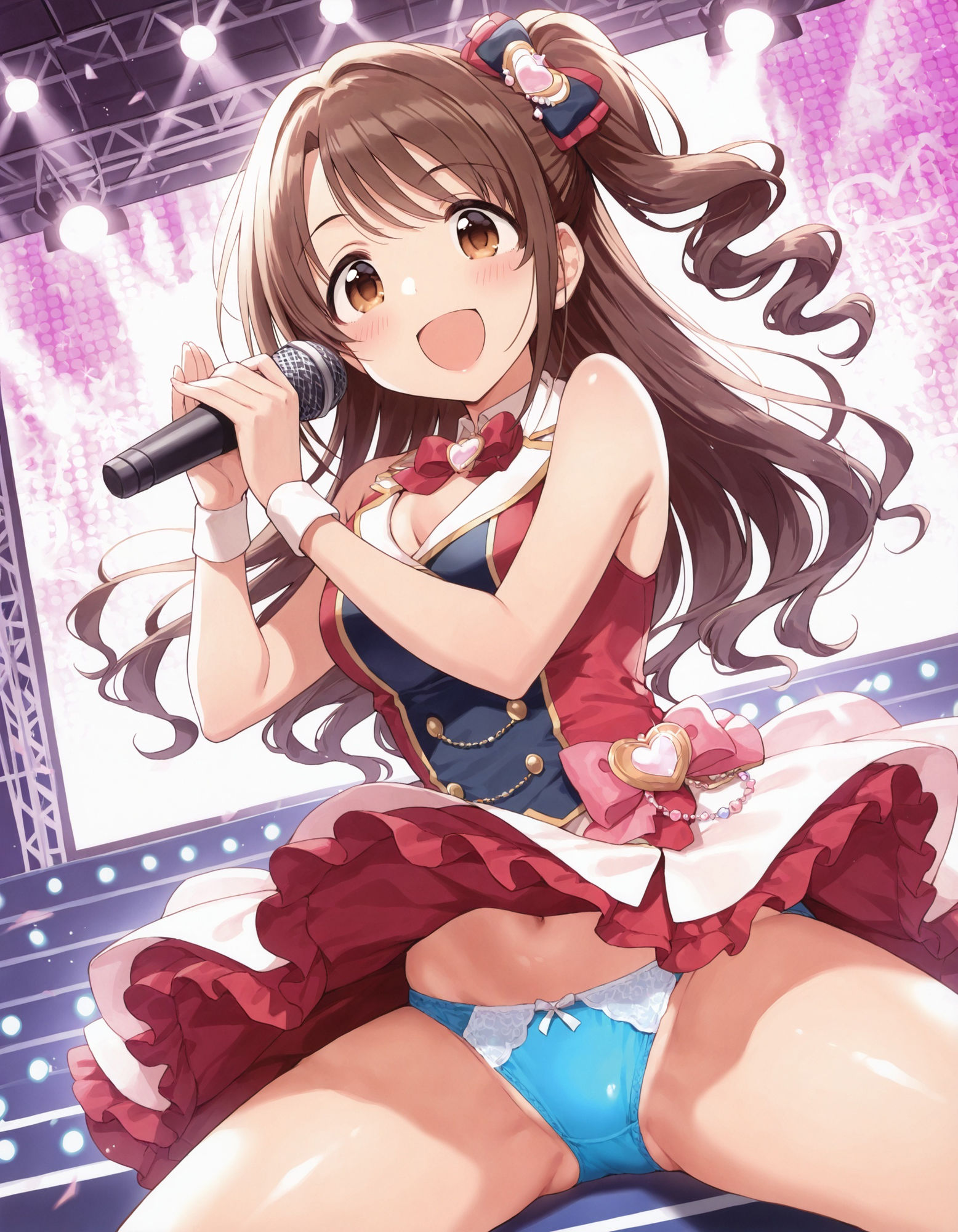 島〇卯月のパンチラ〜アイドル衣装編〜 - サンプル画像 8