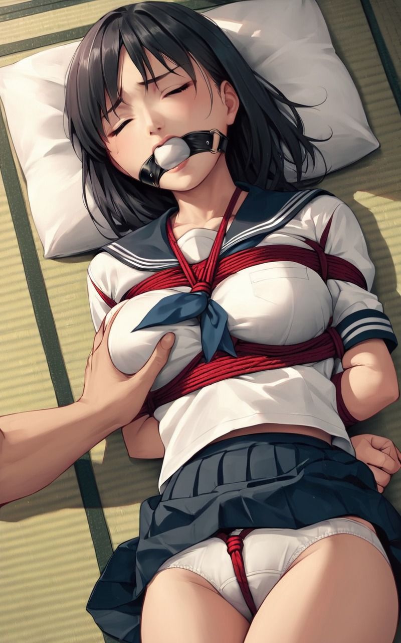 拘束アナル開発 - サンプル画像 1