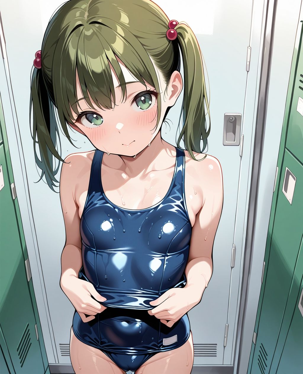 スク水パラダイス☆ 鍵のかかった更衣室編 - サンプル画像 6