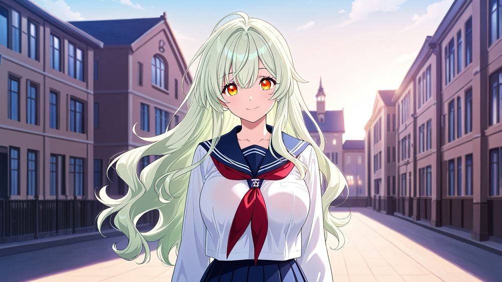 爆乳緑青スク水美少女が新任コーチと孕ませ絶頂【4K】 - サンプル画像 2