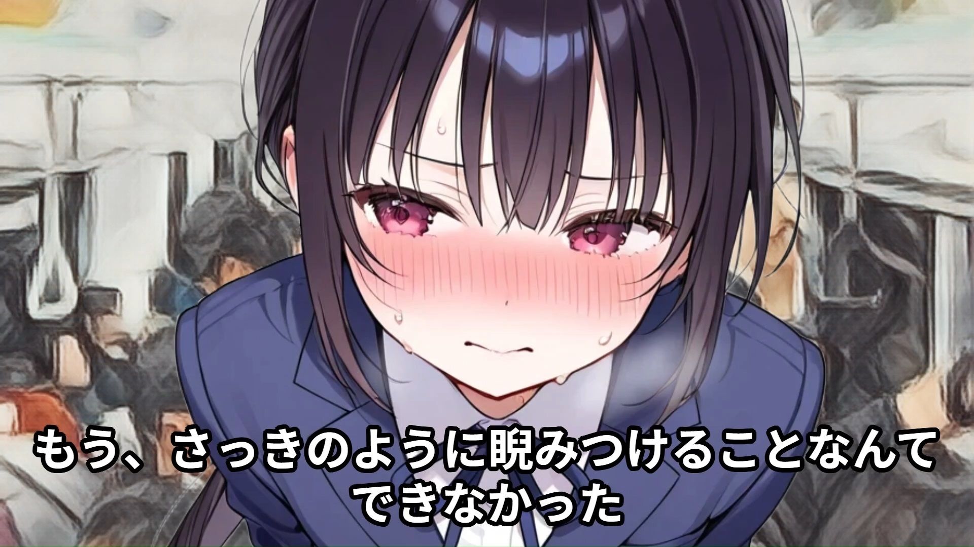 【羞恥体験告白】穢れを知らない新入生の女子学生を通学初日の満員電車で蹂躙した話（中編） - サンプル画像 4