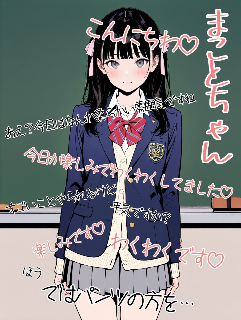 2年xx組教室であれやこれややられっちゃう制服女子たち - サンプル画像 9