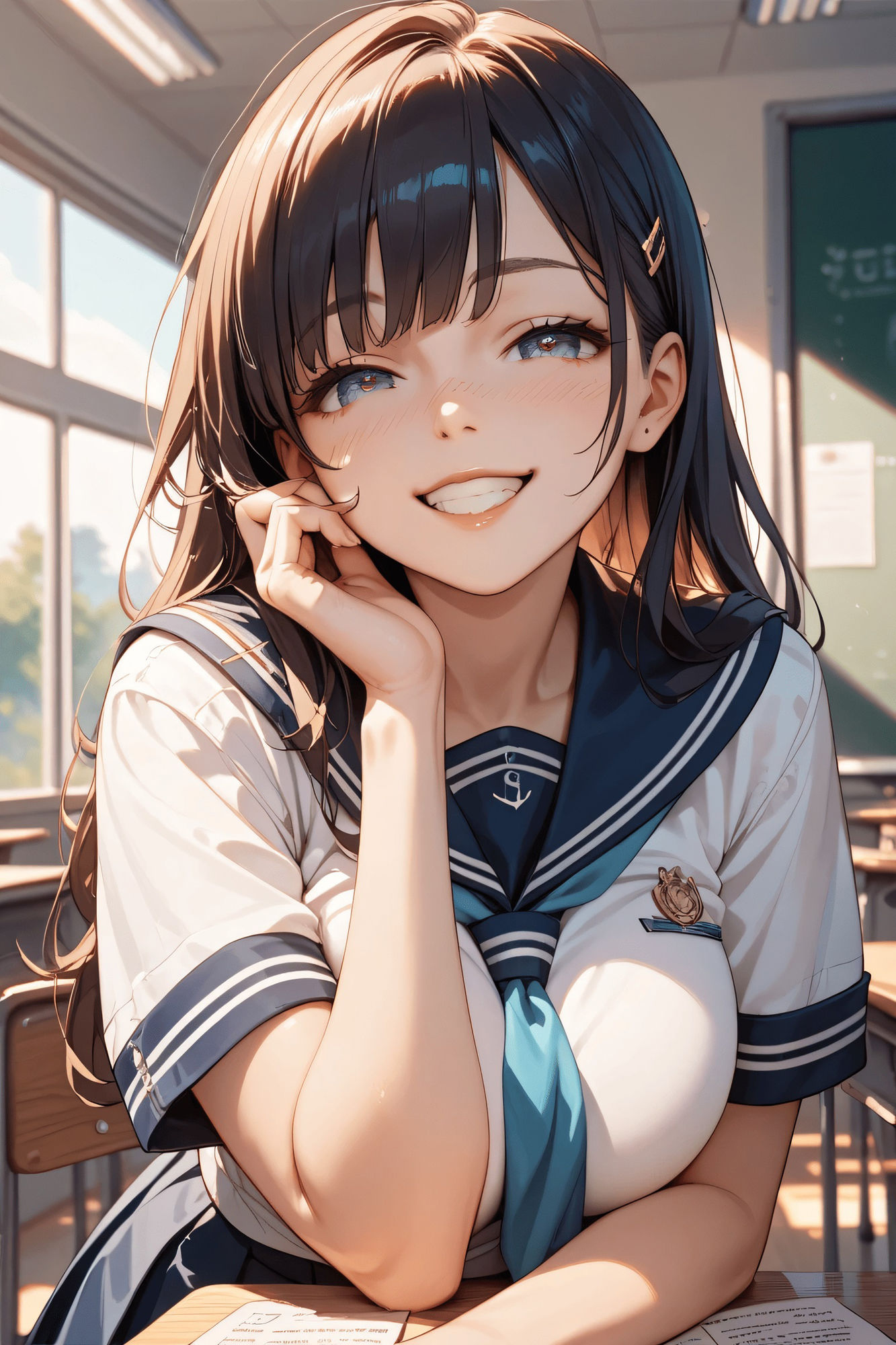 えちえち学園、中出しセックス - サンプル画像 2