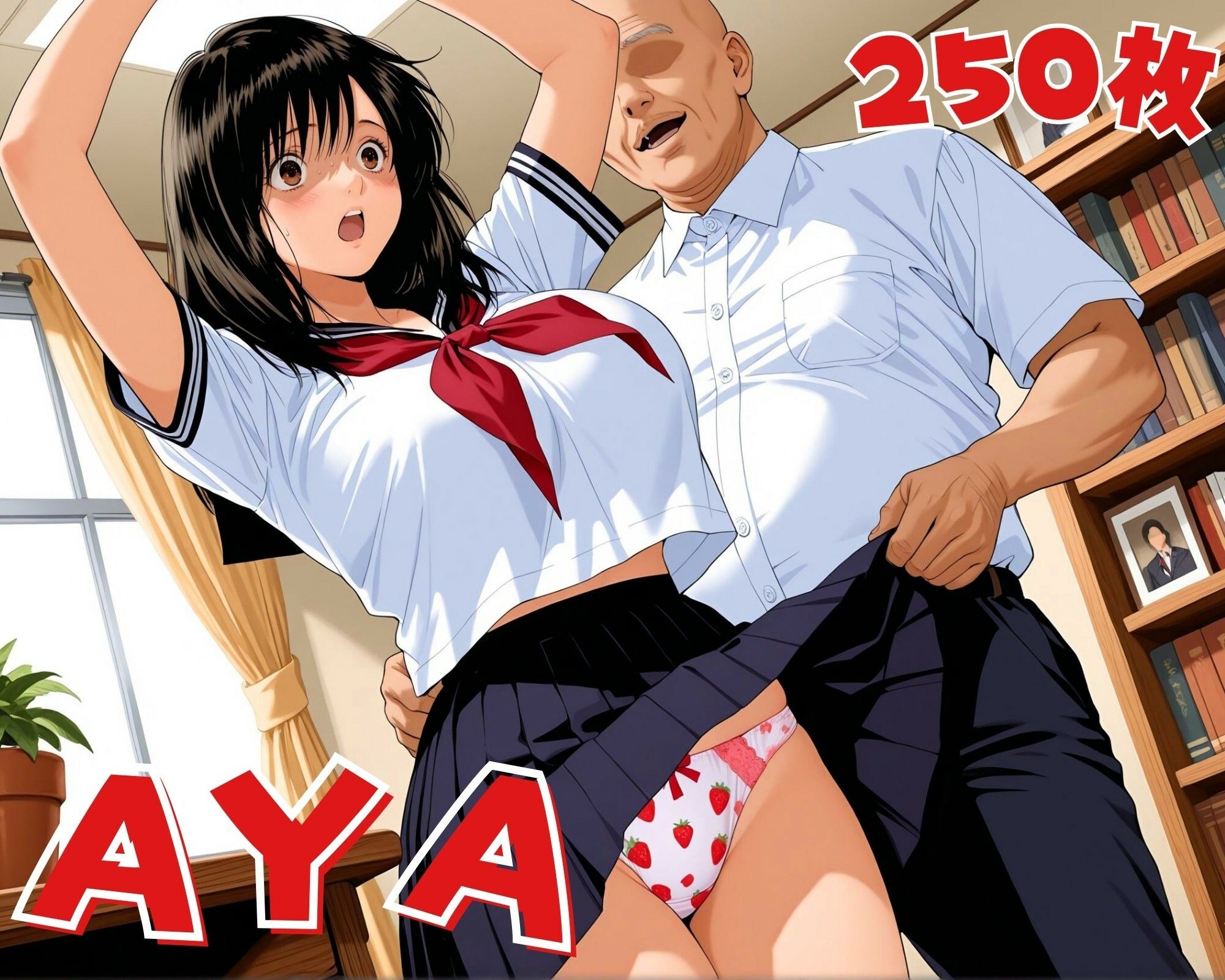 校長先生のイチゴ狩り TSUKASA＆AYA - サンプル画像 6