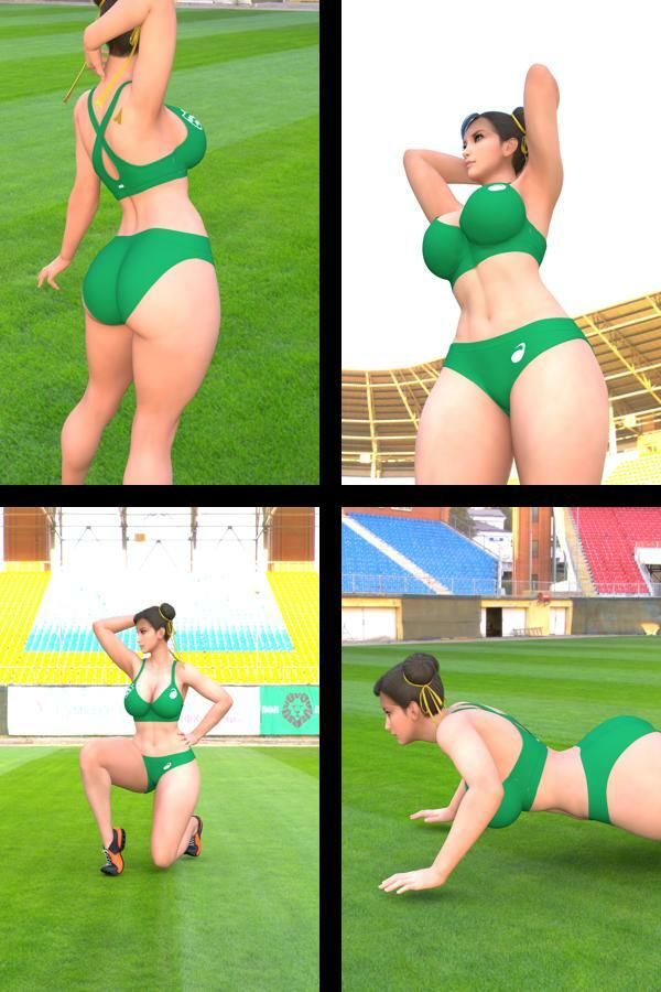 元祖中華女性格闘家 チュンリー（春麗）の写真集 麗しき春_01 - サンプル画像 2