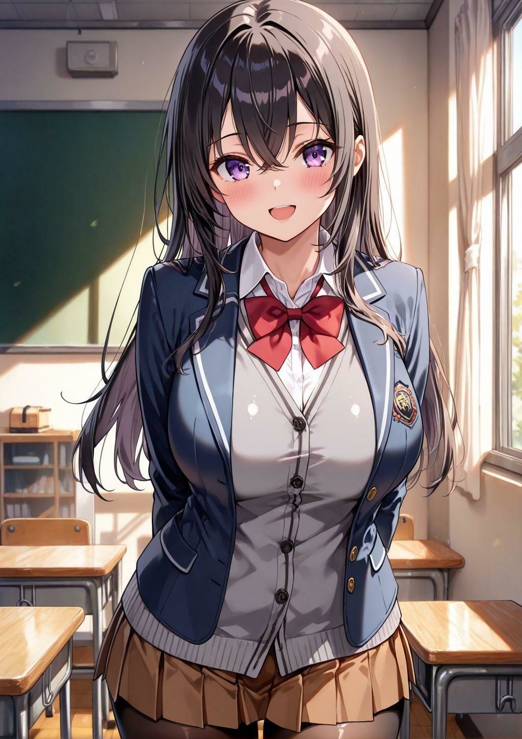 放課後、鍵のかかった教室で - サンプル画像 1