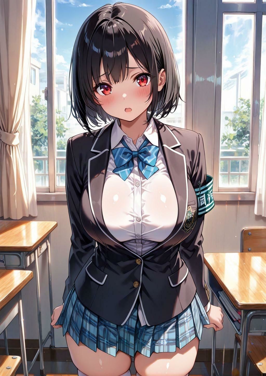 放課後、鍵のかかった教室で - サンプル画像 2