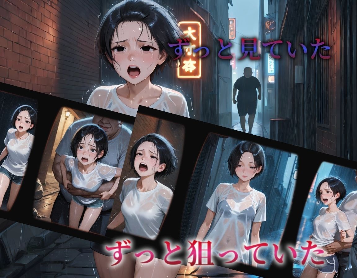 追われ・犯〇れ・廻される〜部屋着編〜狙われた少女〜絶望から快楽へ〜 - サンプル画像 1