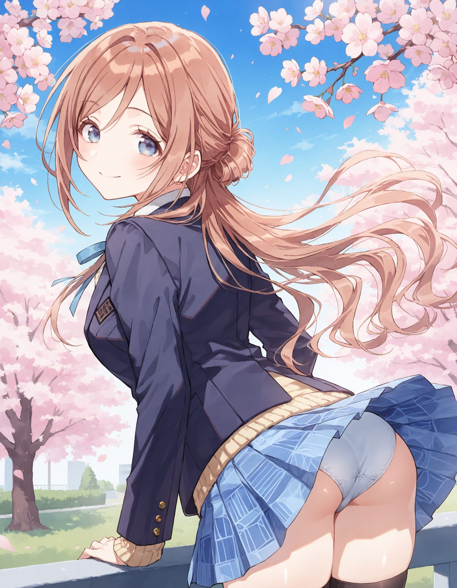 姫〇莉波のパンチラ〜制服編〜 - サンプル画像 1