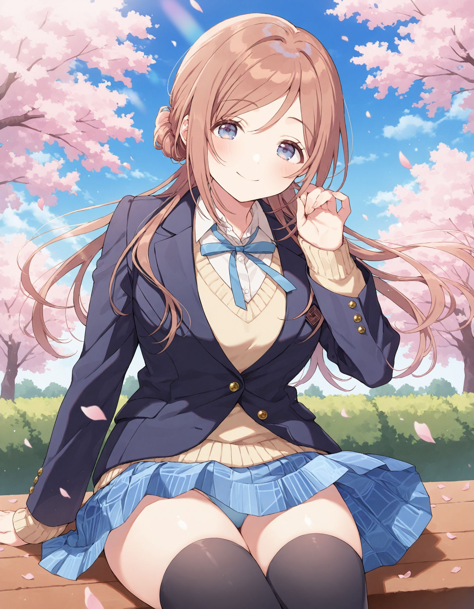 姫〇莉波のパンチラ〜制服編〜 - サンプル画像 3