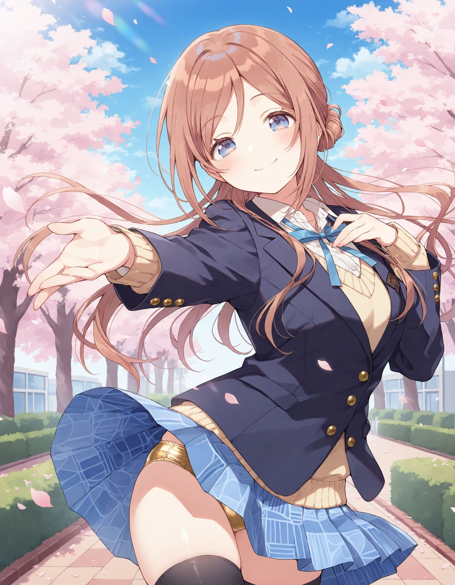 姫〇莉波のパンチラ〜制服編〜 - サンプル画像 5