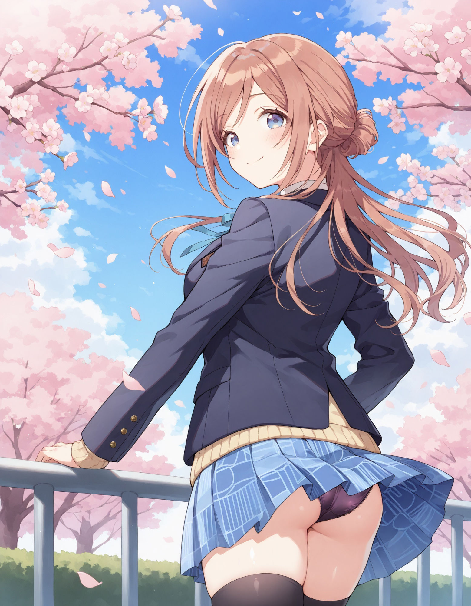 姫〇莉波のパンチラ〜制服編〜 - サンプル画像 6