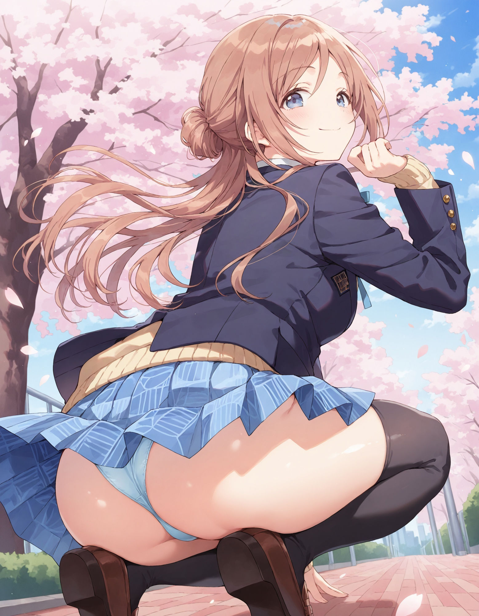 姫〇莉波のパンチラ〜制服編〜 - サンプル画像 8