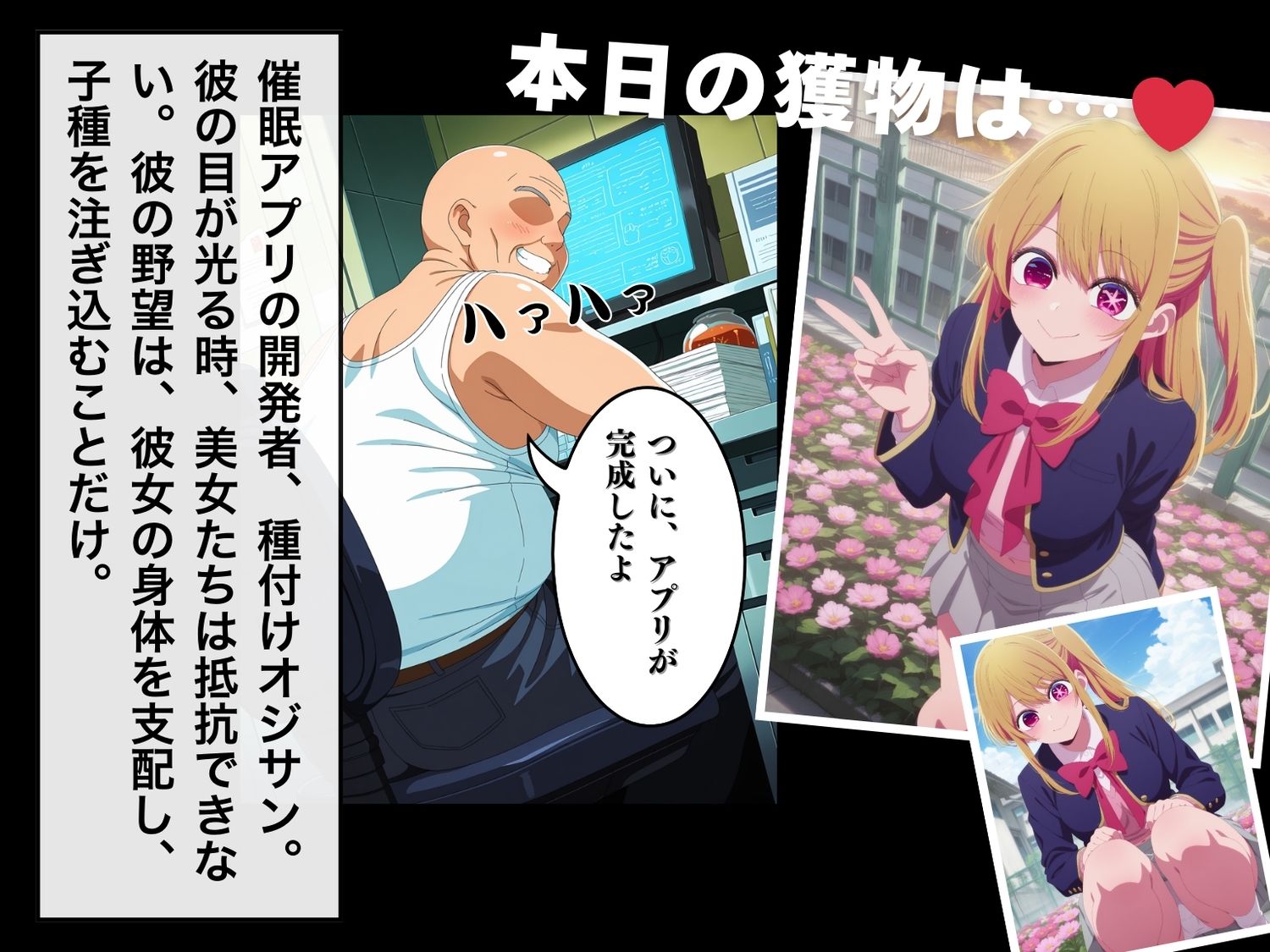 【催●・寝取られ・妊娠】推し●子  星● 瑠美衣 - サンプル画像 1