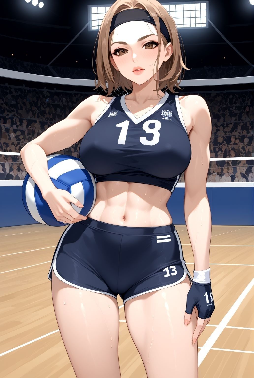 熟女バレーチームの着衣誘惑―見せつけられた熟艶肢体― - サンプル画像 1