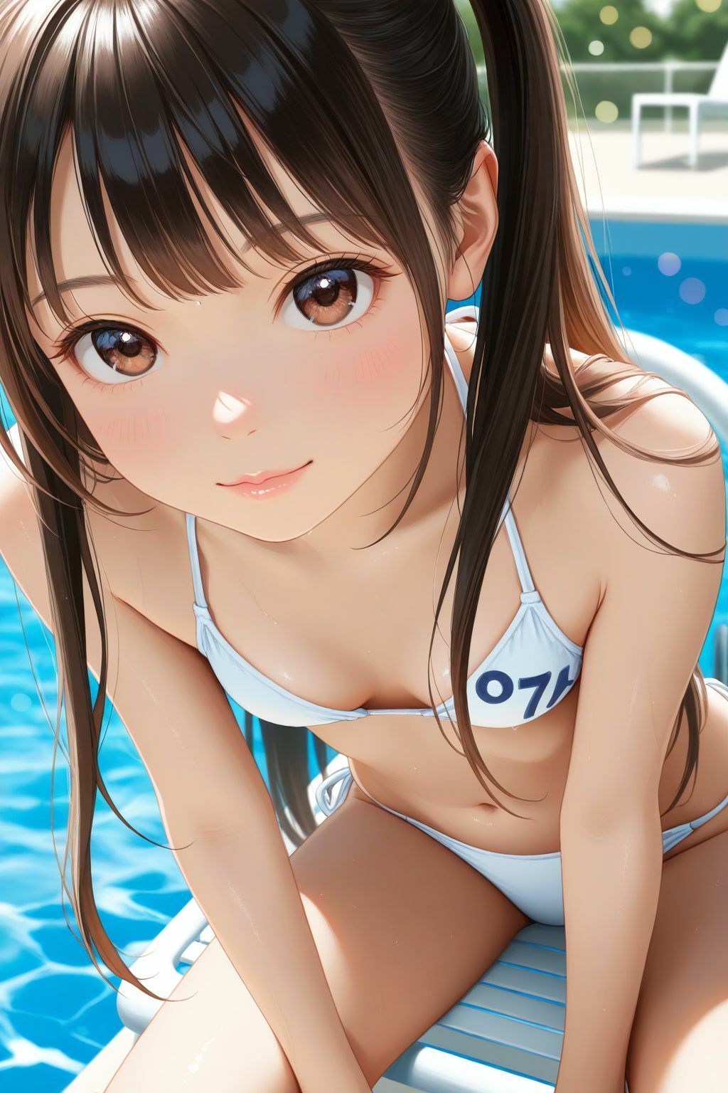 ドキドキ！コスプレCollection1〜ビキニ水着・貧乳 - サンプル画像 3