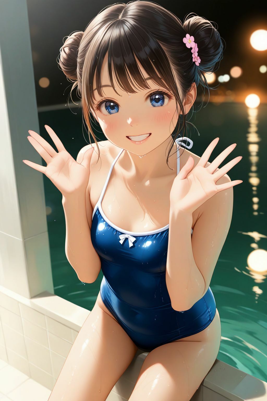 ドキドキ！コスプレCollection1〜ビキニ水着・貧乳 - サンプル画像 4