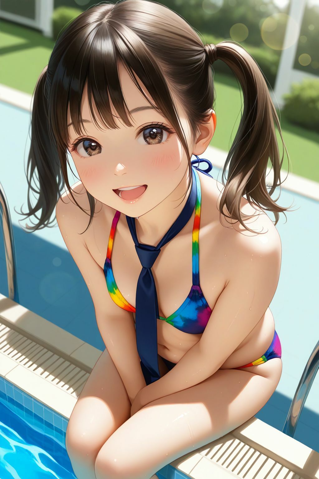 ドキドキ！コスプレCollection1〜ビキニ水着・貧乳 - サンプル画像 7