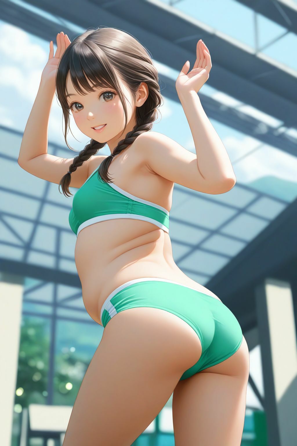 ドキドキ！コスプレCollection1〜ビキニ水着・貧乳 - サンプル画像 8