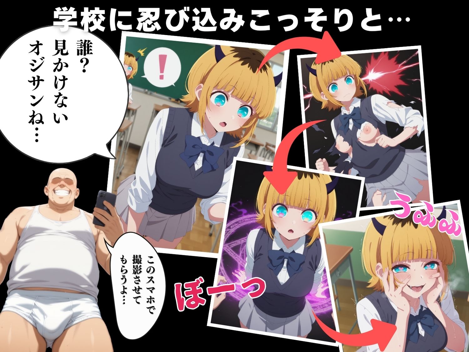 【催●・寝取られ・妊娠】推し●子  M●Mちょ - サンプル画像 2