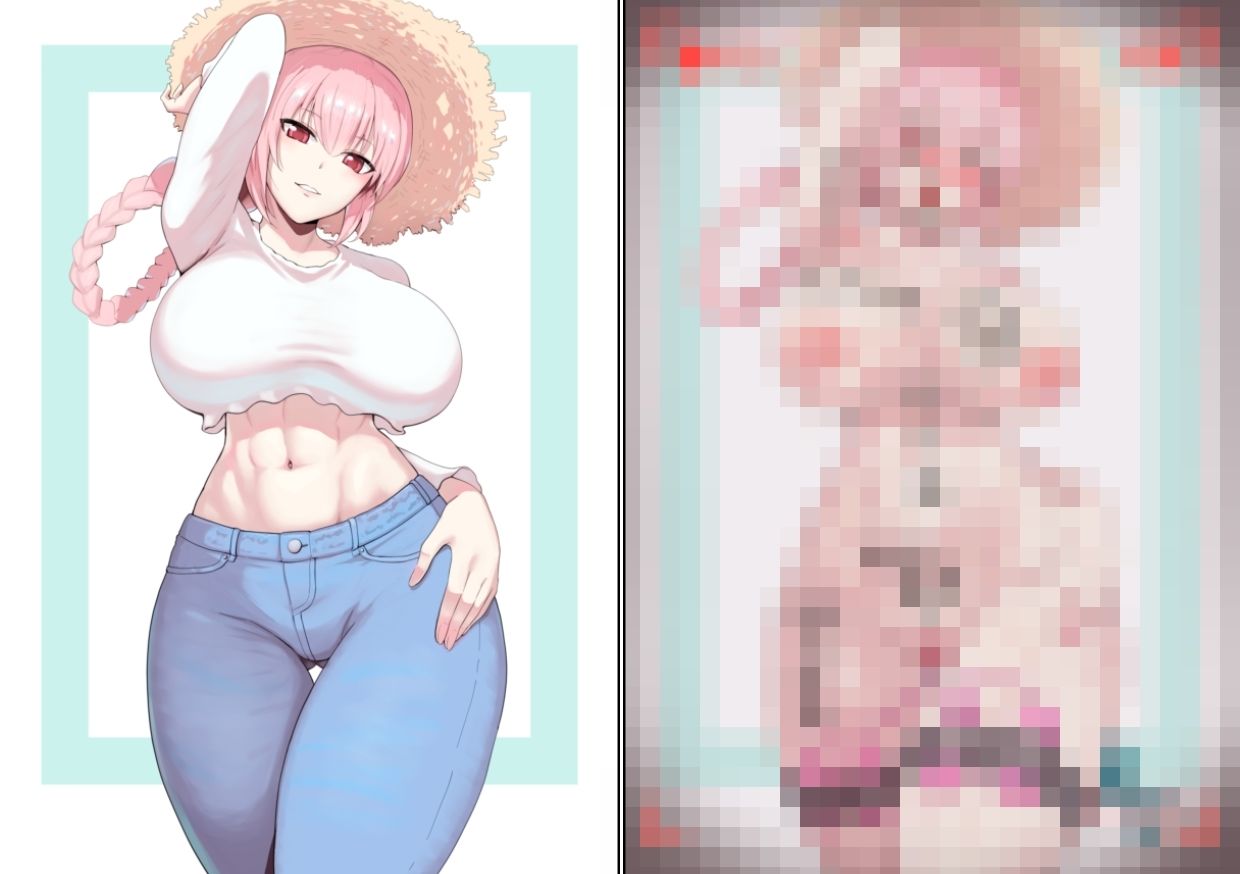 ムキムキサーヴァントが私服モデルでエロ顔を晒すCG集 - サンプル画像 3