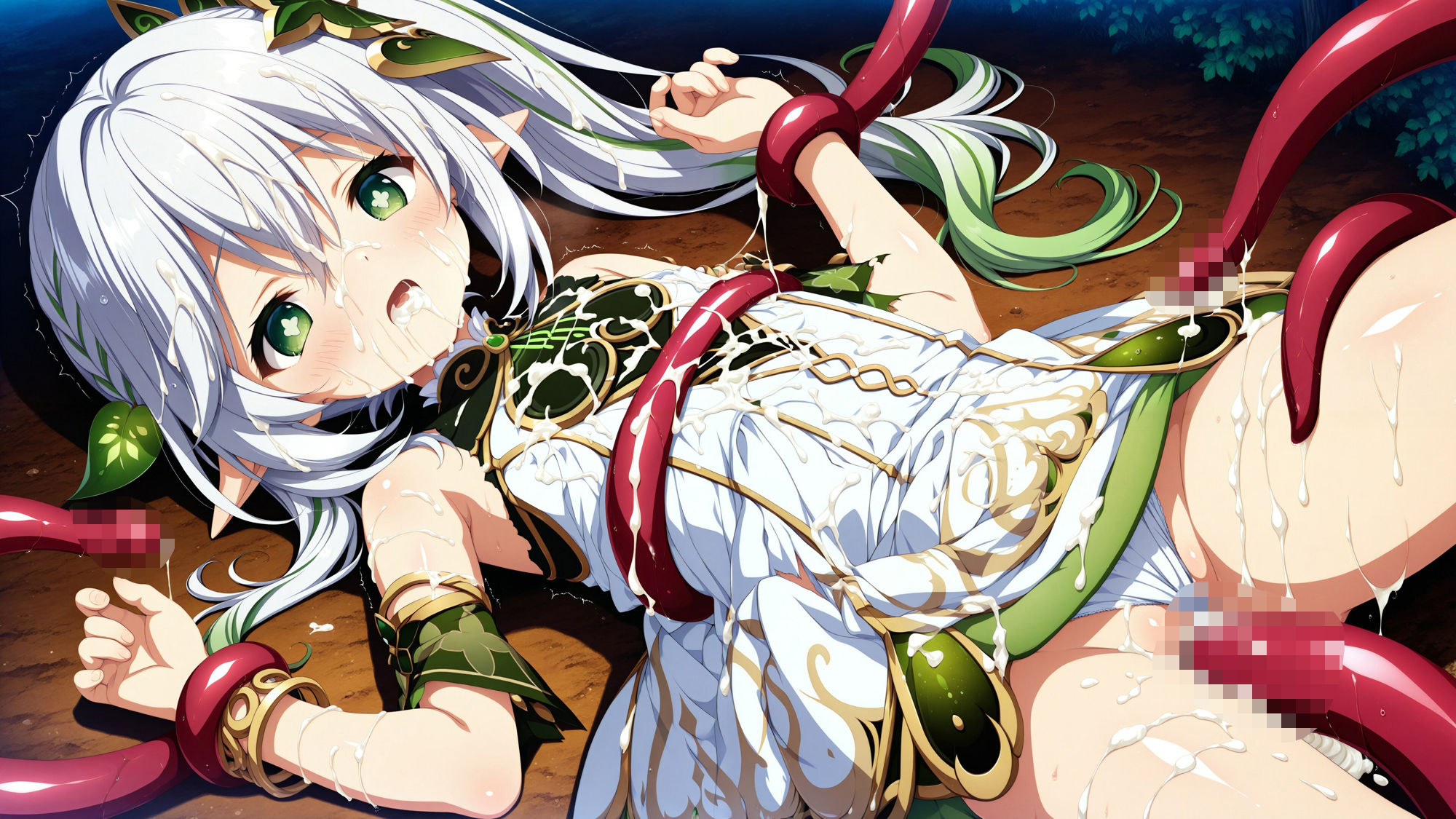 触手に囚われた少女達 〜原神編〜 Vol.3 - サンプル画像 7