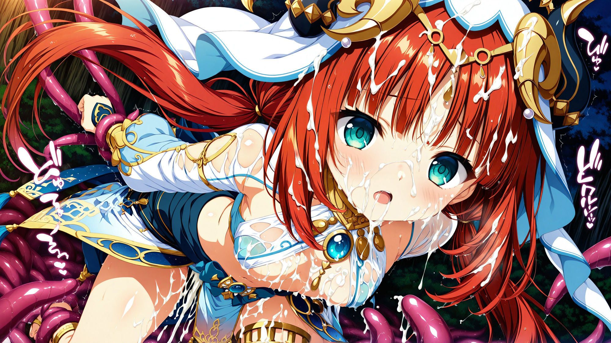 触手に囚われた少女達 〜原神編〜 Vol.3 - サンプル画像 8