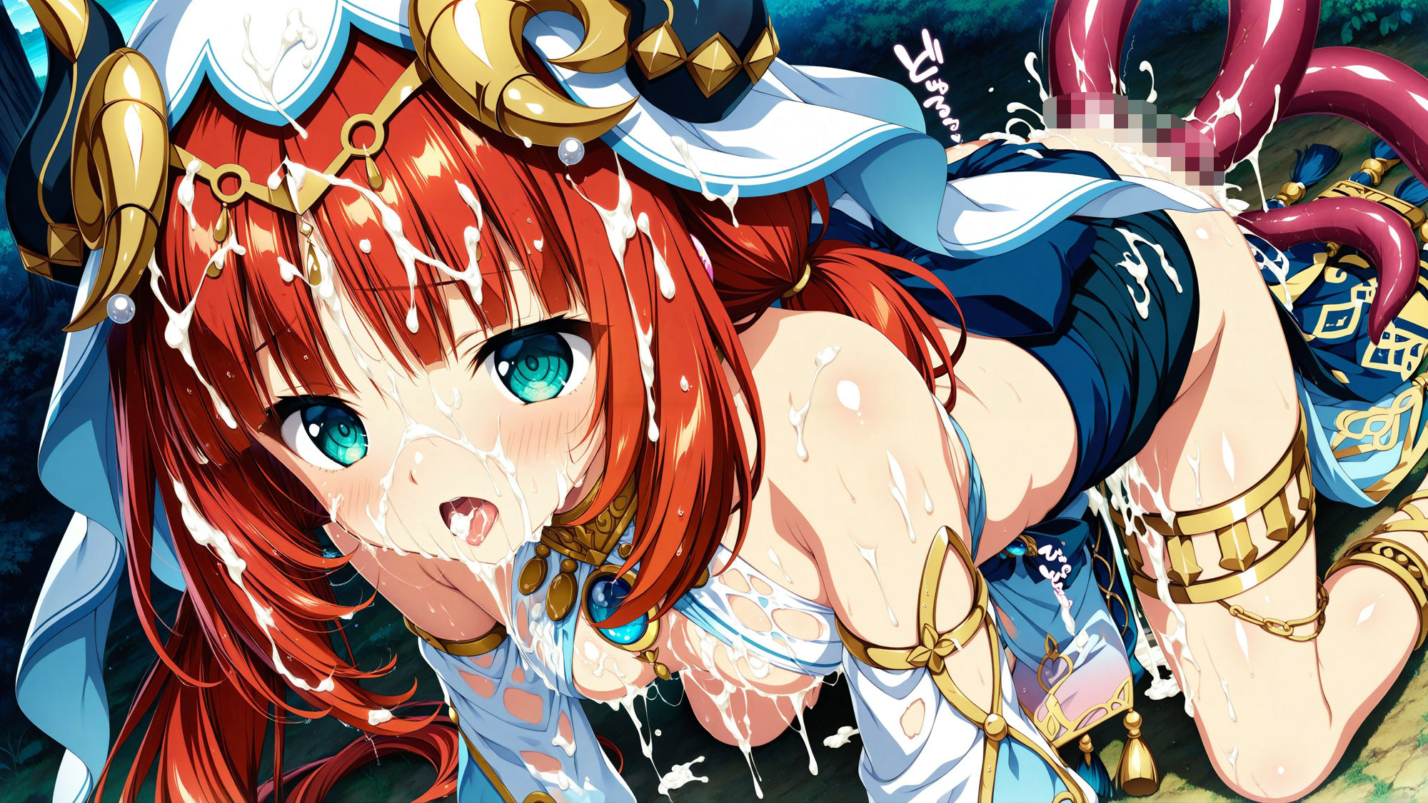 触手に囚われた少女達 〜原神編〜 Vol.3 - サンプル画像 9