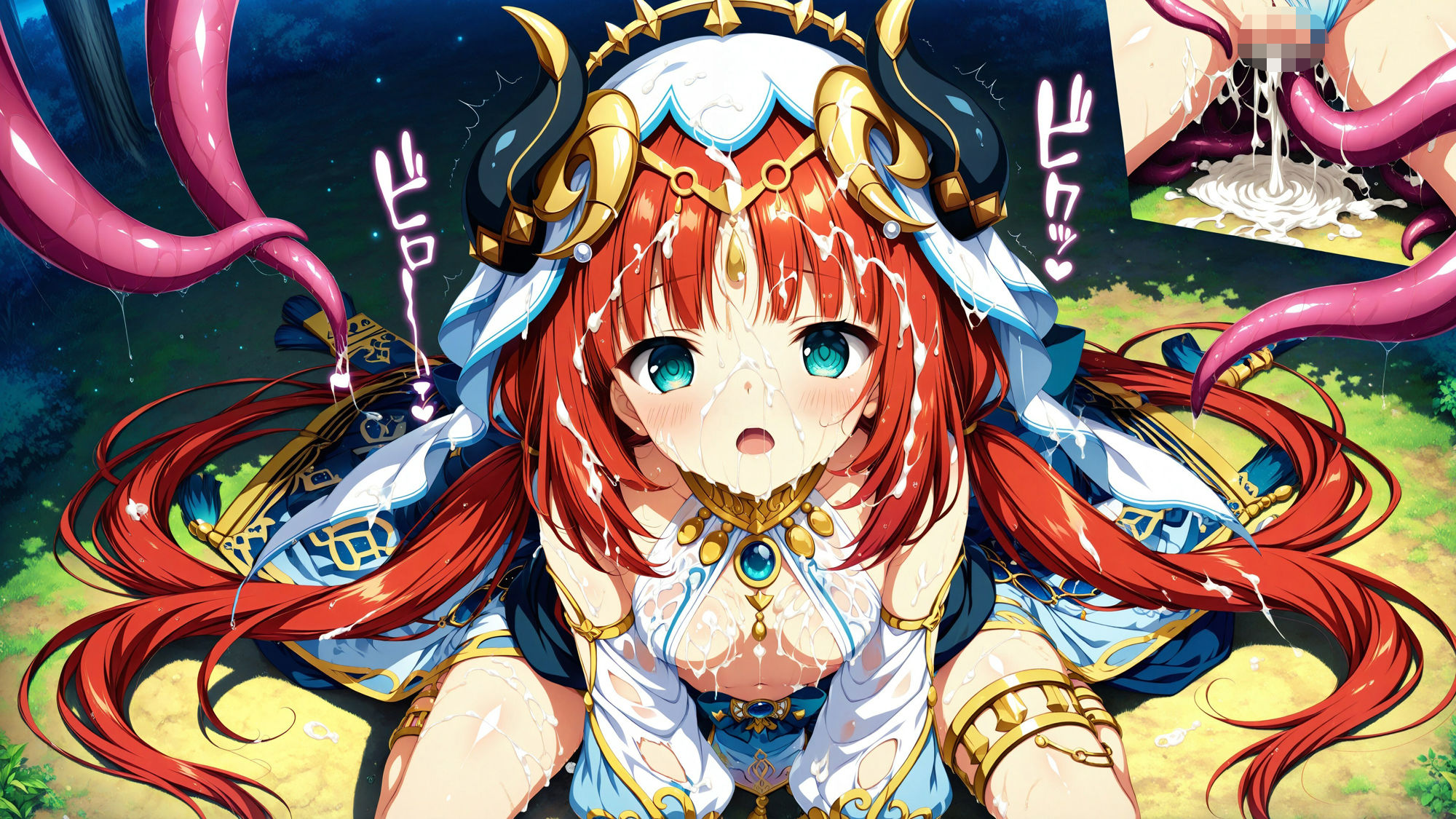 触手に囚われた少女達 〜原神編〜 Vol.3 - サンプル画像 10